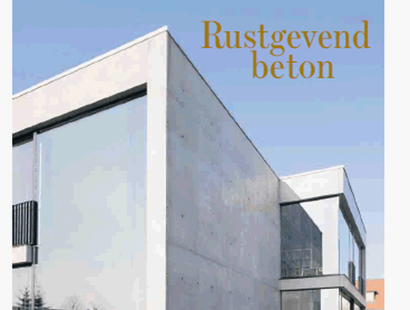 De Standaard: Rustgevend beton