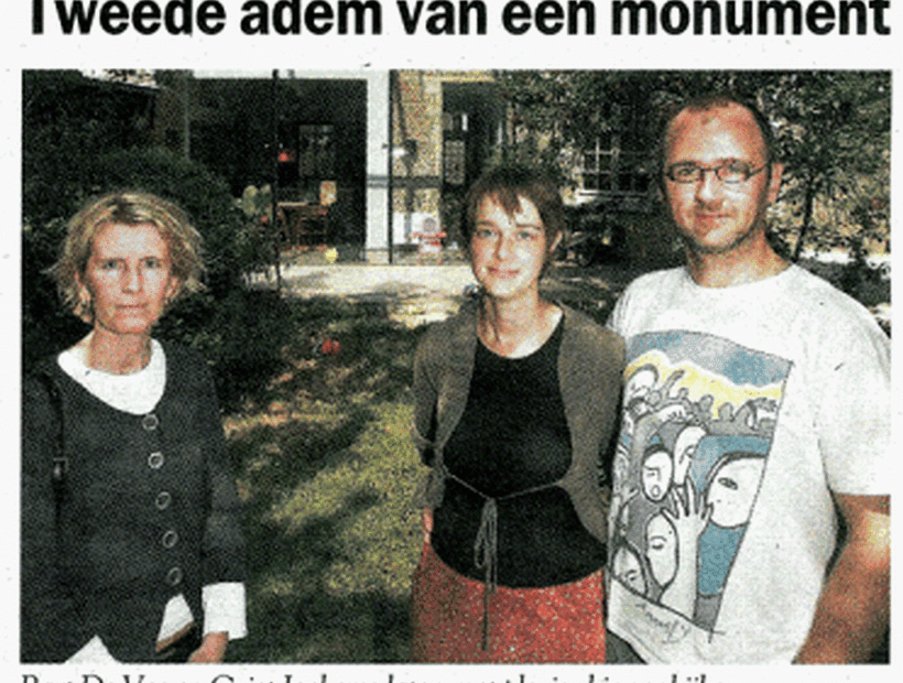 Gazet van Antwerpen: Restauratie Hof van Holland